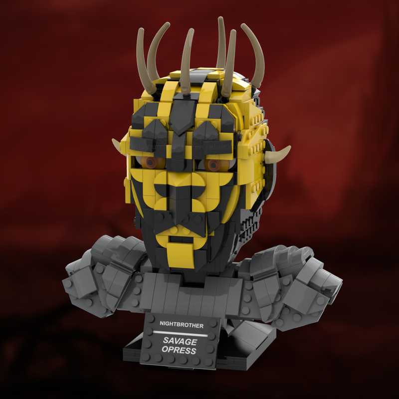 SAVAGE HELMET BUST