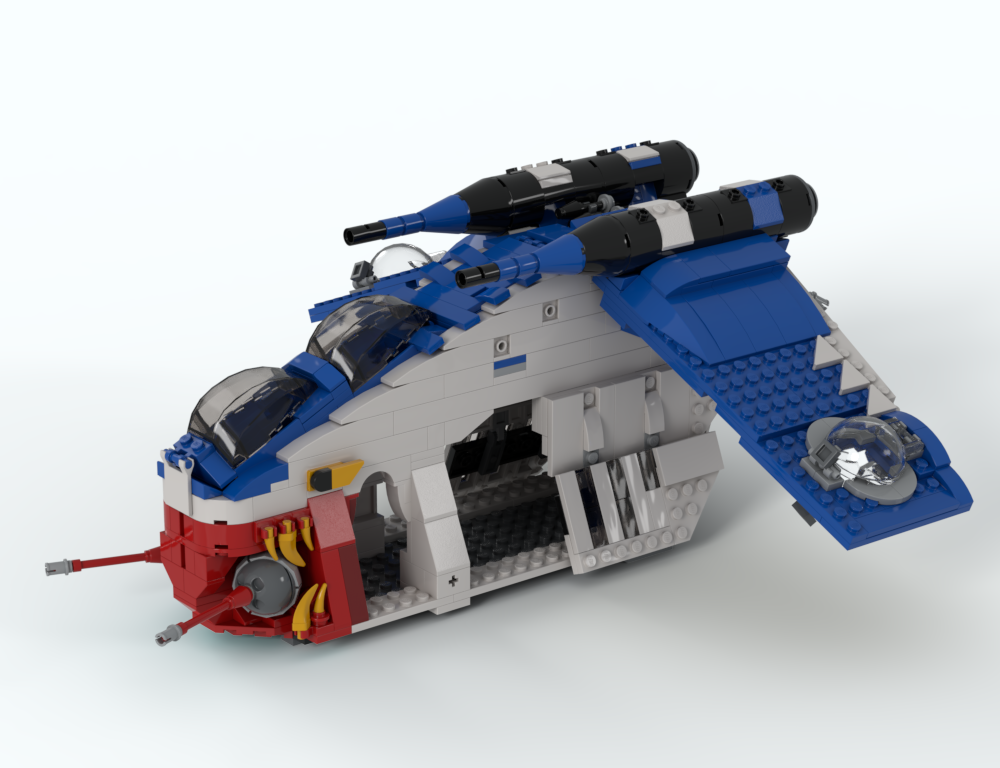 REPUBLIC GUNSHIP (MUUNILINST 10 2024 BLUE)