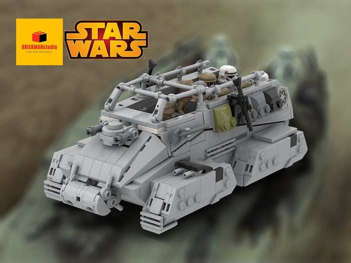 Imperial Riot Tank SKZ-231 Troop Transport - COMES WITH 4 FIGURES!