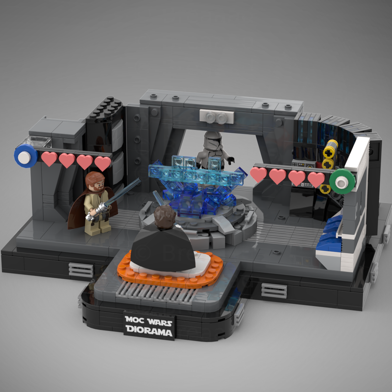 2 IN 1! Lego SW III: TCW - Hub (Diorama Collection - Video Games) & VENATOR BRIDGE!