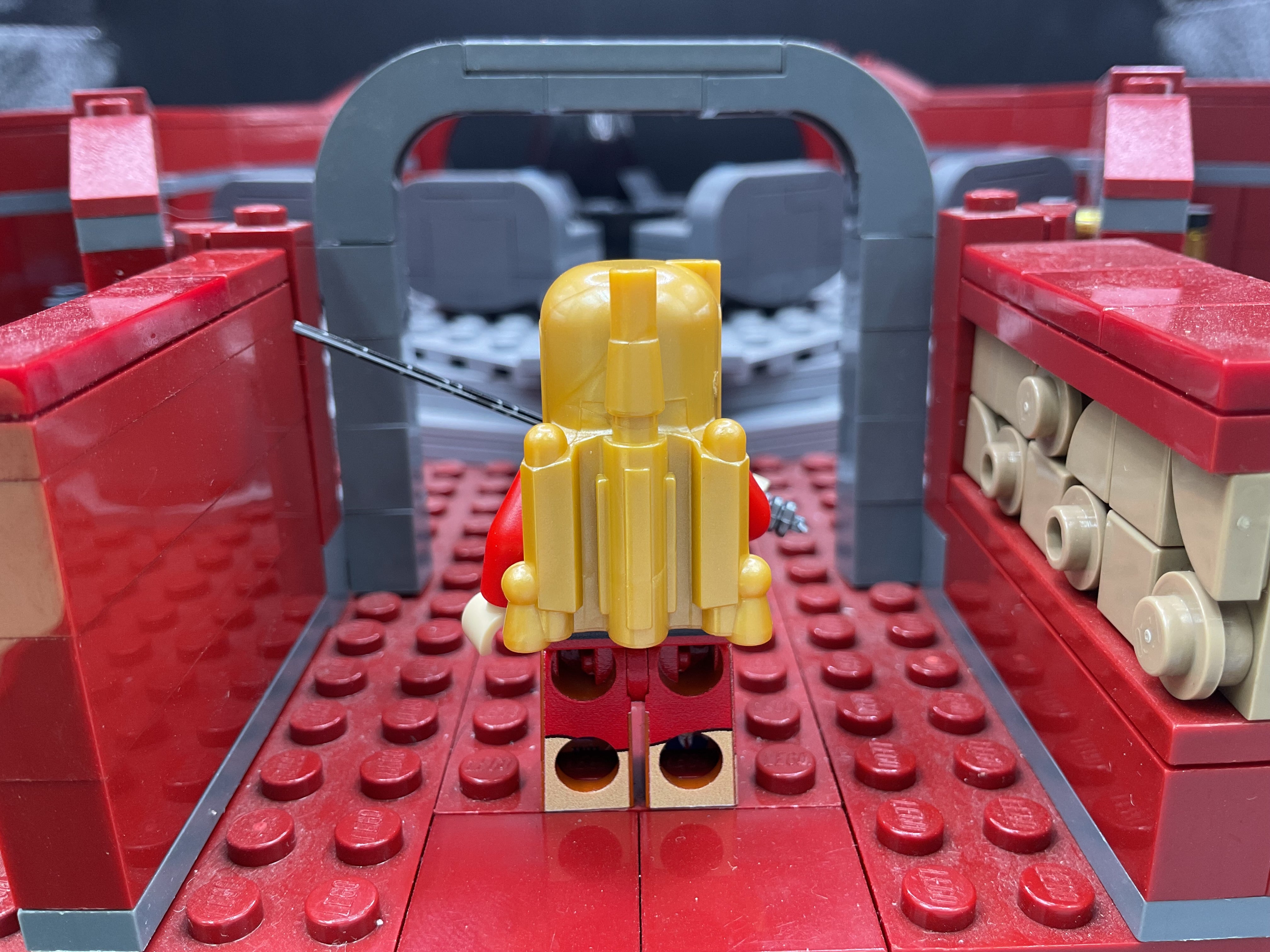 “Legendary Red Fighter” Mandalorian