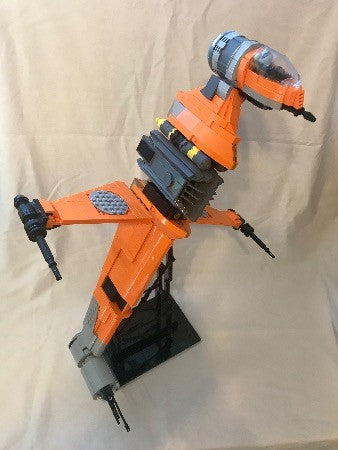 Blade Wing Prototype B- Wing Starfighter (ORANGE)