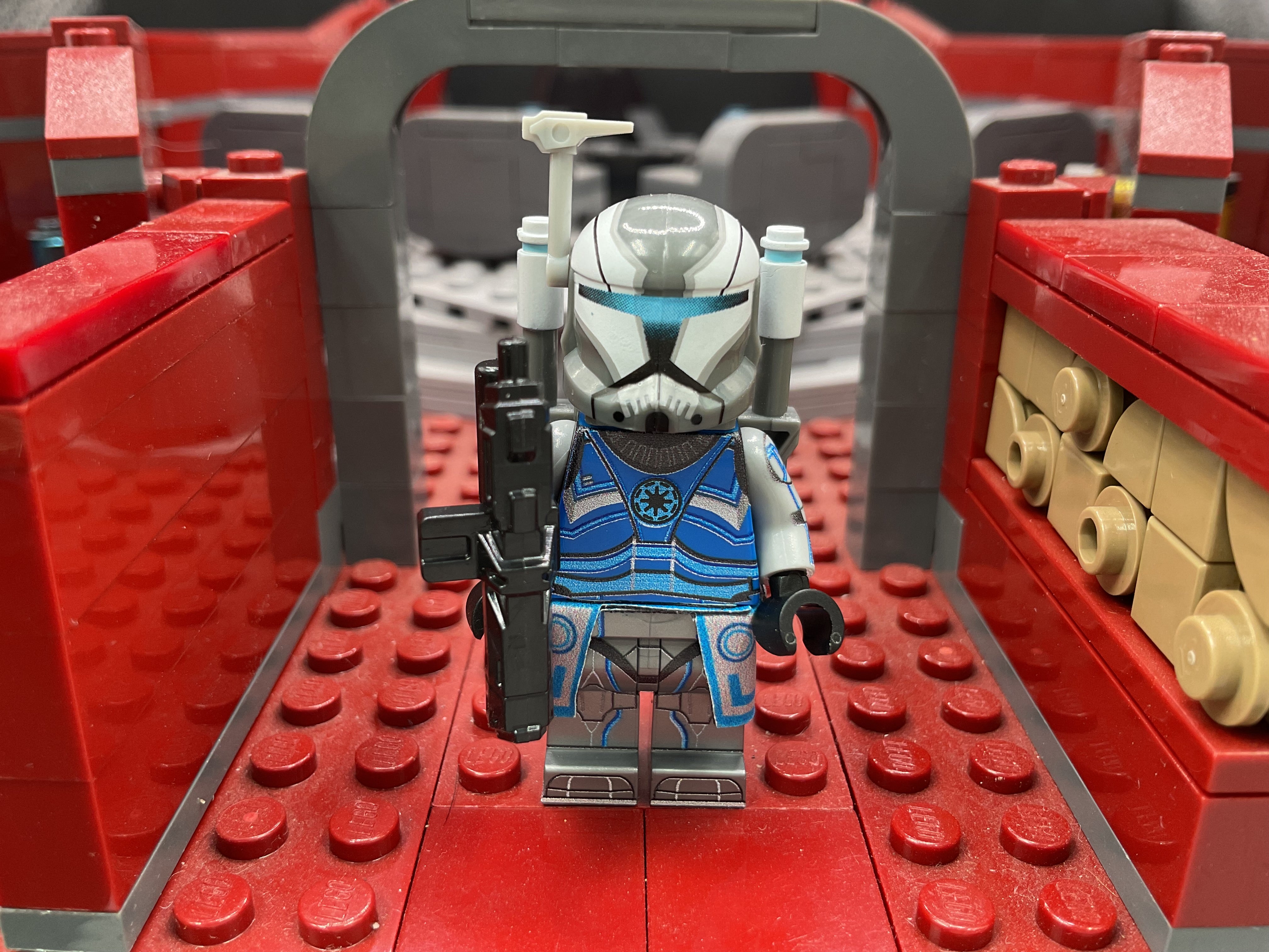 Special Edition Blue Tron Commando
