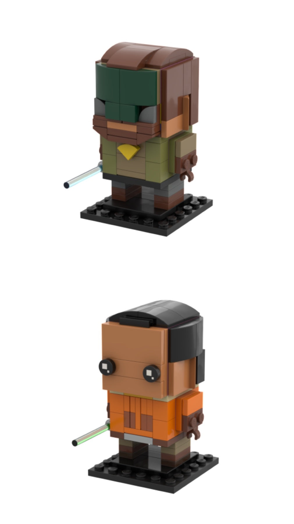 Kanan & Ezra Brickheadz combo