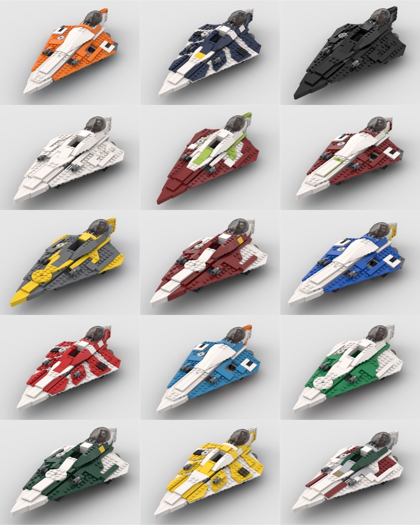 15 STARFIGHTERS! (READ ITEM DESCRIPTION!!)