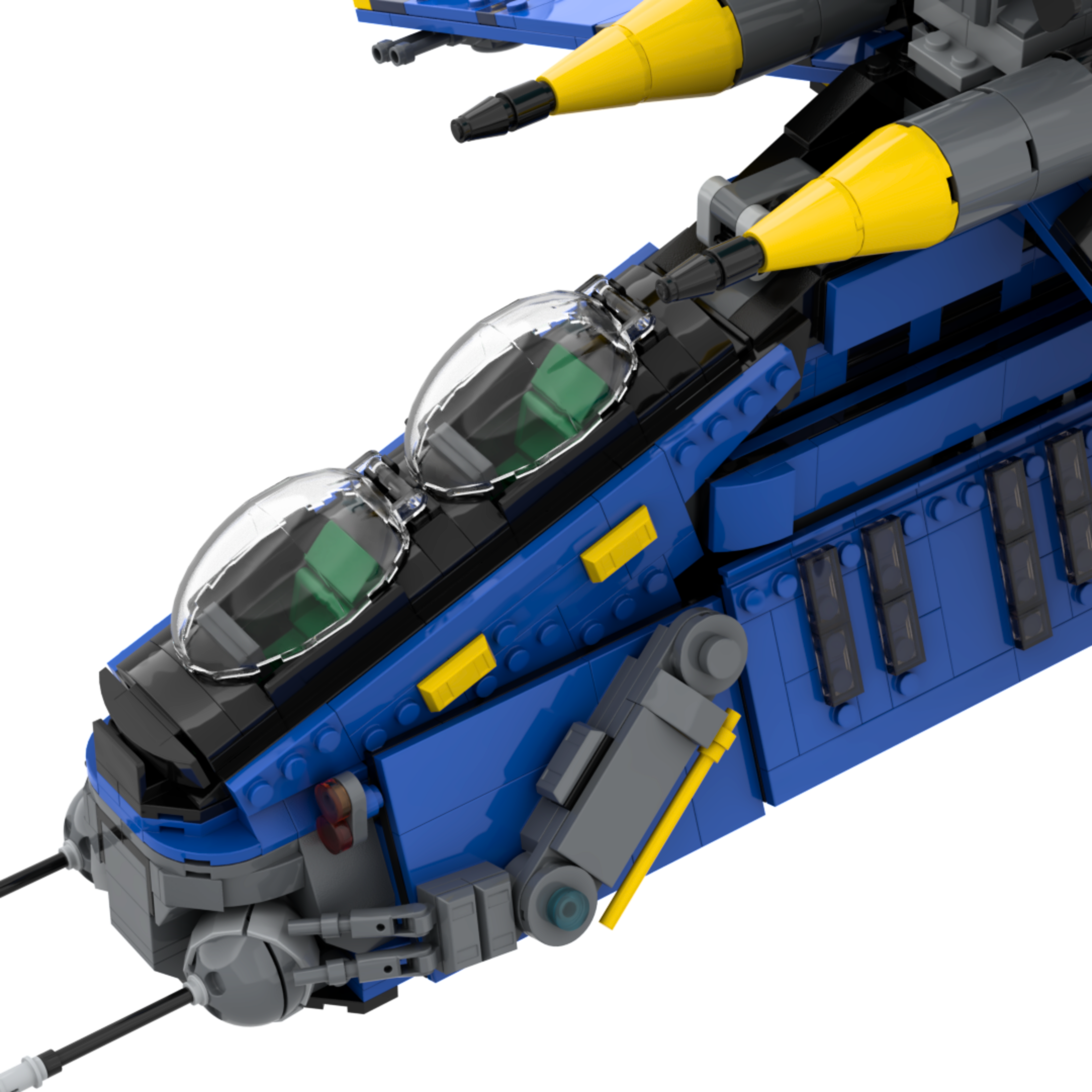 FORTNITE LAAT BATTLE BUS GUNSHIP