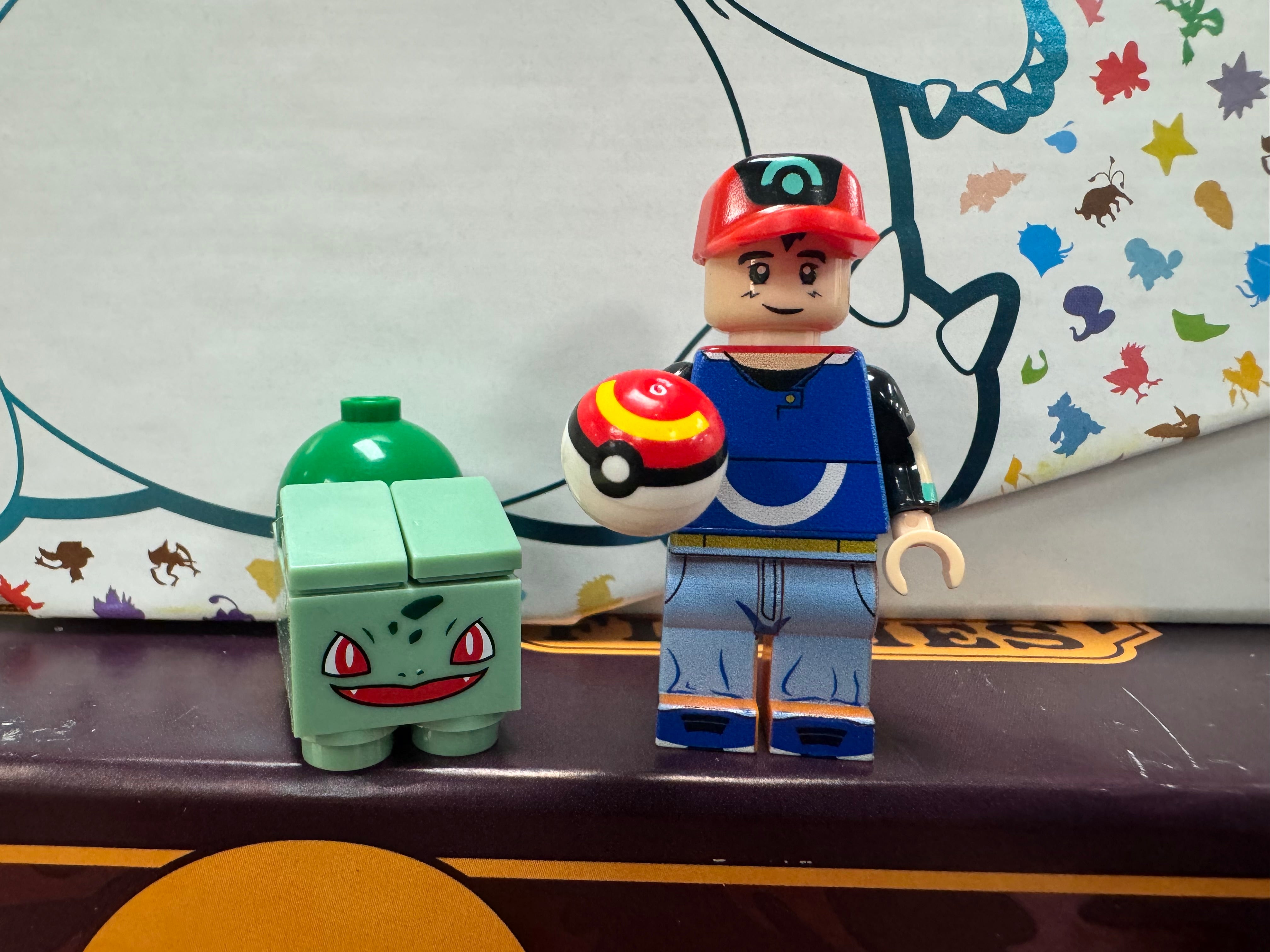 Poke Trainer "Ash" with Bulba!