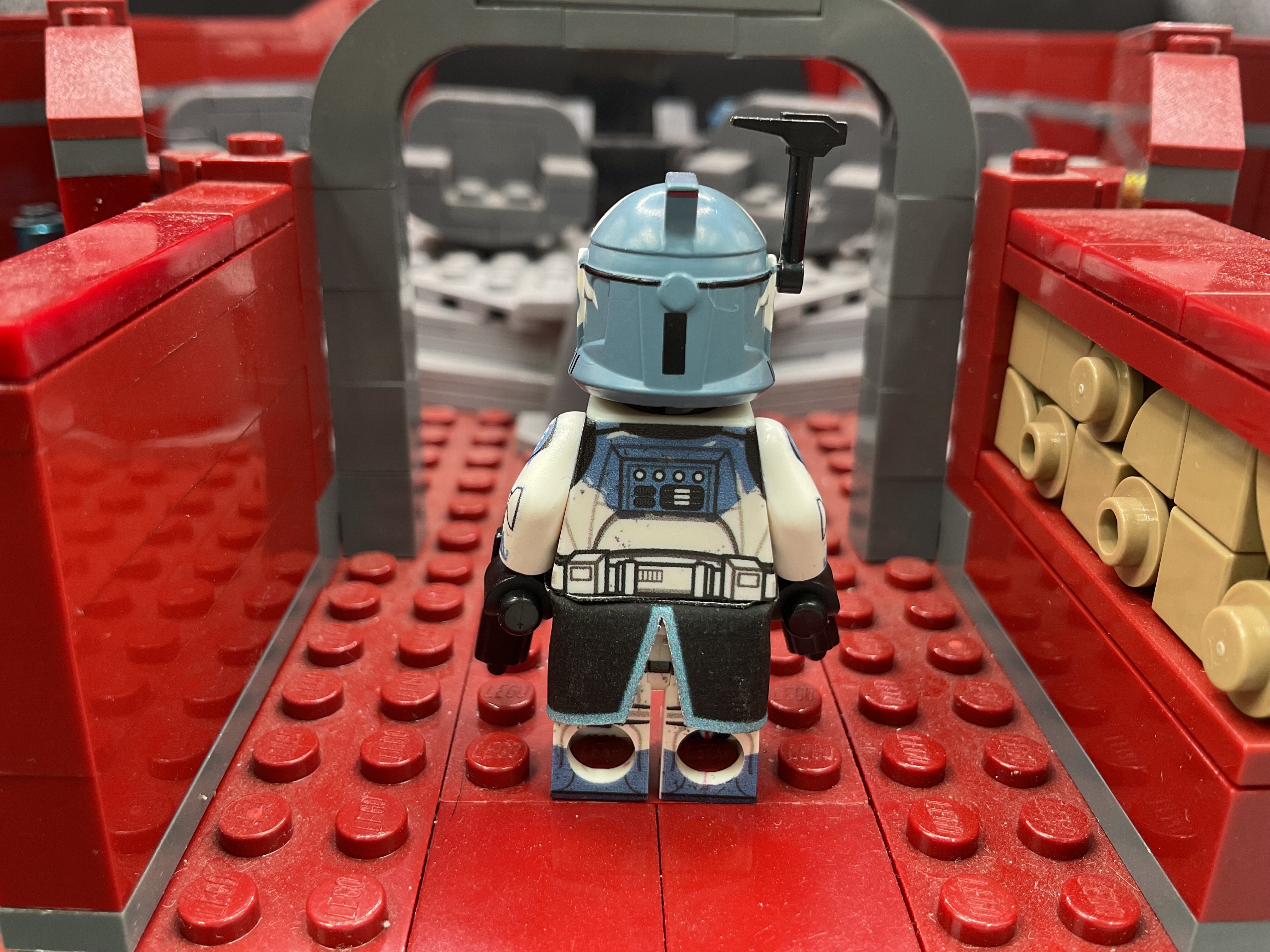 P1 Commander Wolffe Deluxe (Sand Blue)
