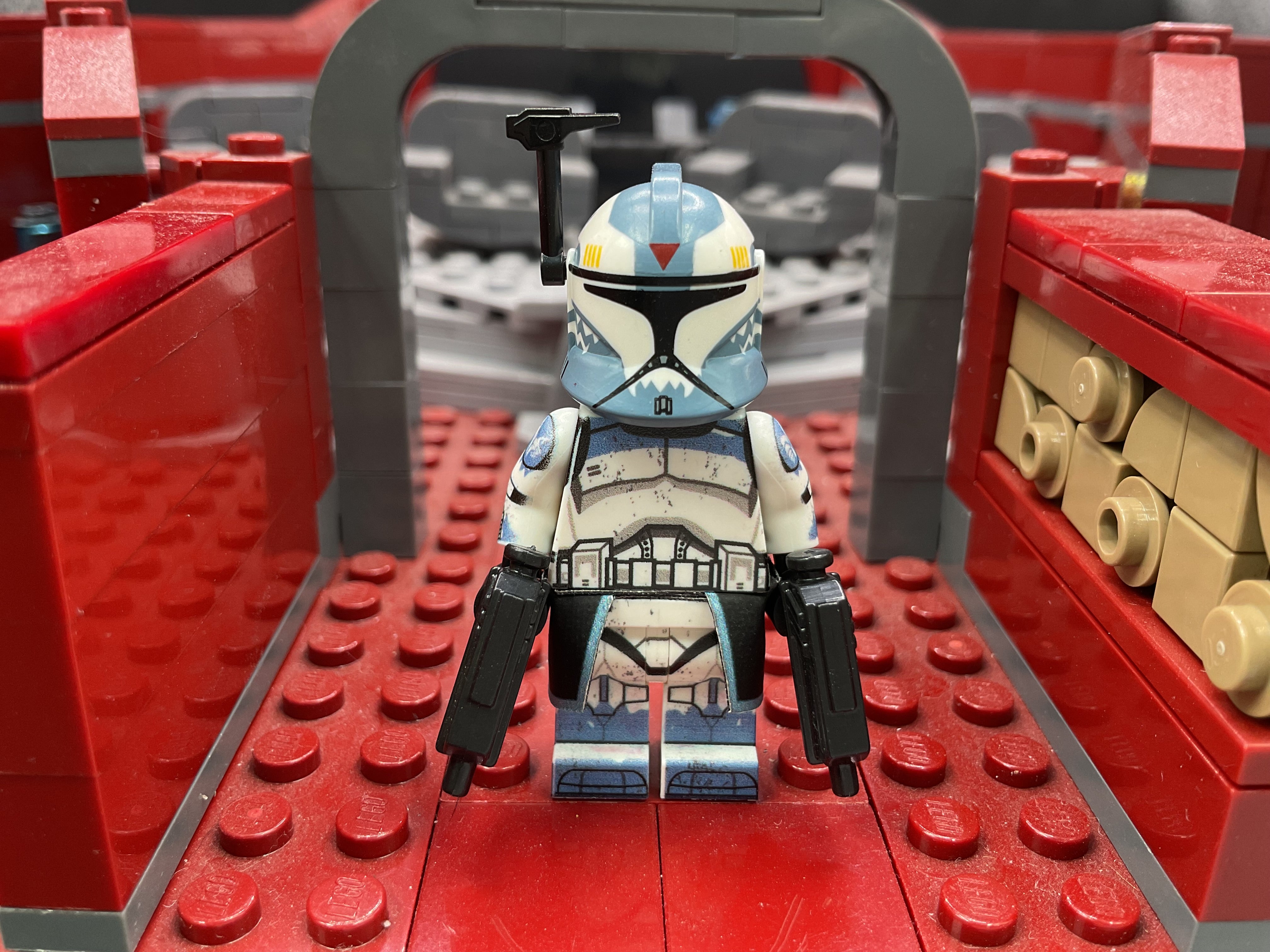 P1 Commander Wolffe Deluxe (Sand Blue)