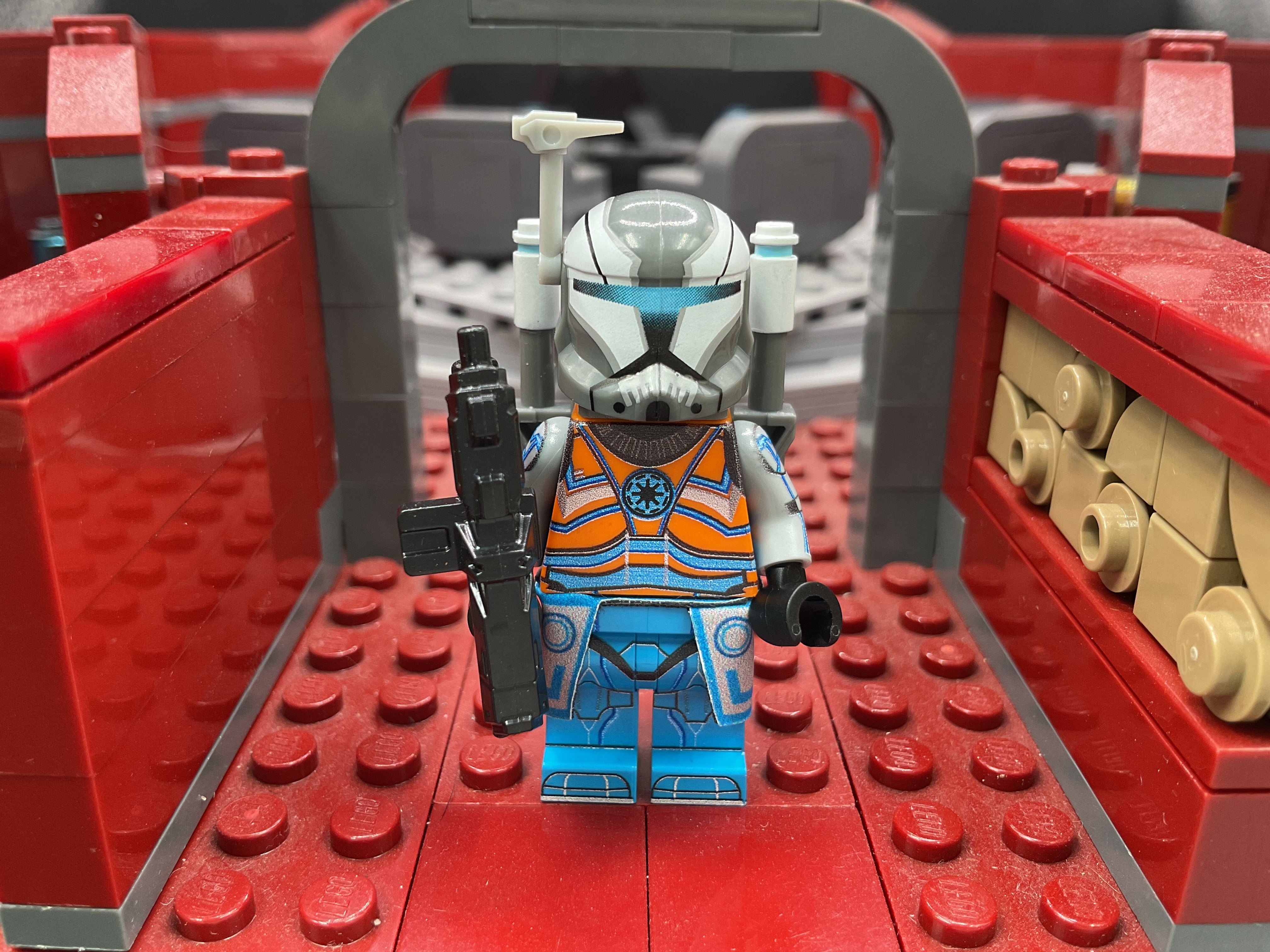Special Edition Orange Tron Commando