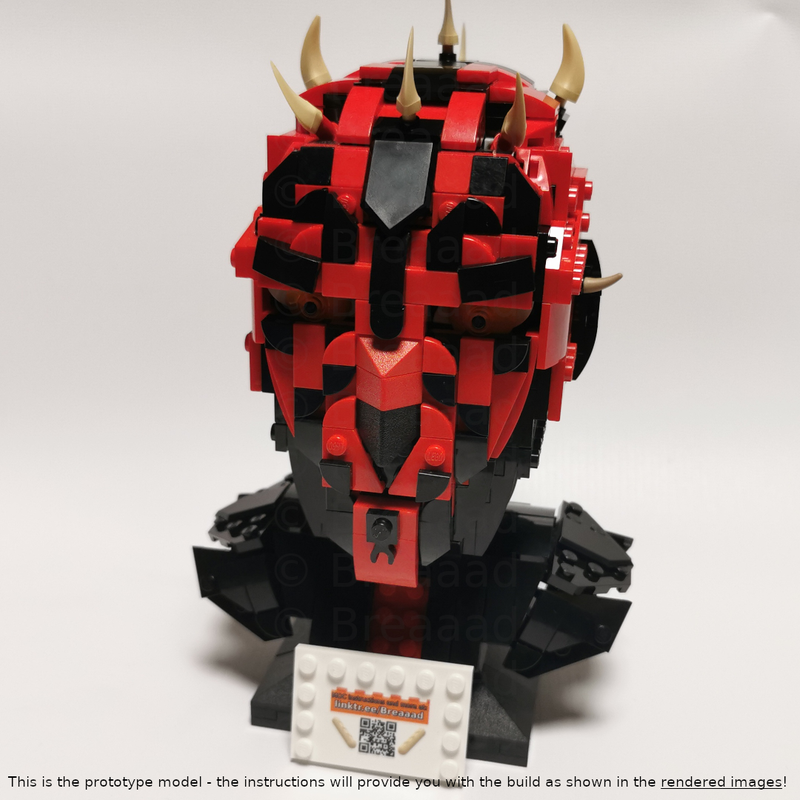 MAUL HELMET BUST