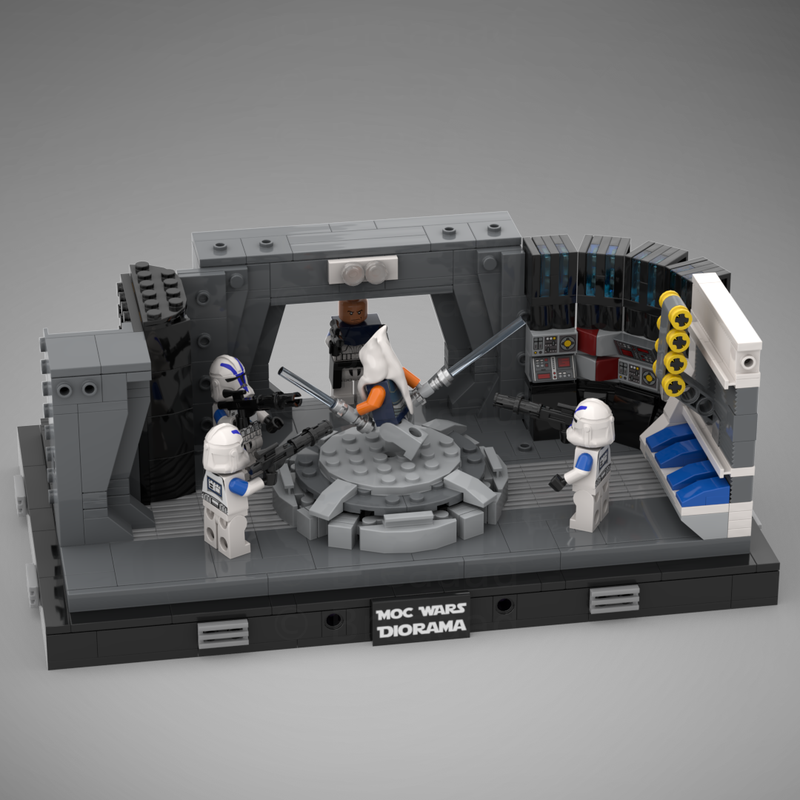 2 IN 1! Lego SW III: TCW - Hub (Diorama Collection - Video Games) & VENATOR BRIDGE!