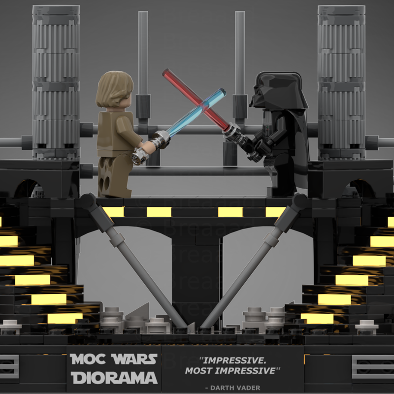 Carbonite Freezing Chamber Duel (Diorama Collection - Episode 5) (COMES WITH TWO FIGURES)