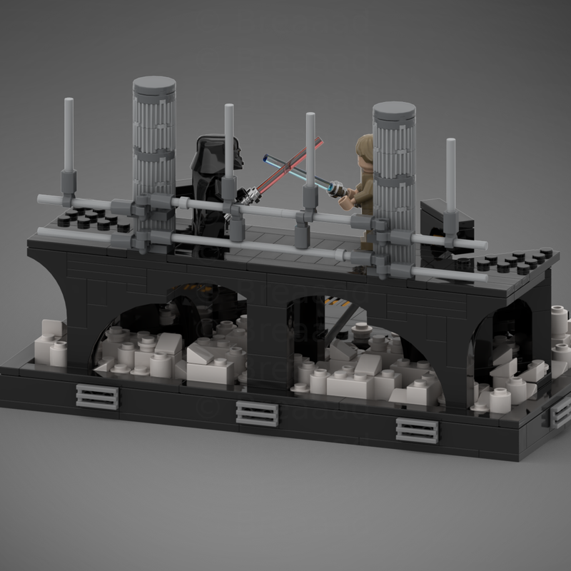 Carbonite Freezing Chamber Duel (Diorama Collection - Episode 5) (COMES WITH TWO FIGURES)