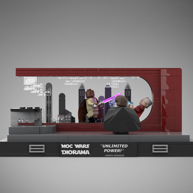 Palpatine's Arrest (Diorama Collection - Episode 3) COMES WITH FIGURES!