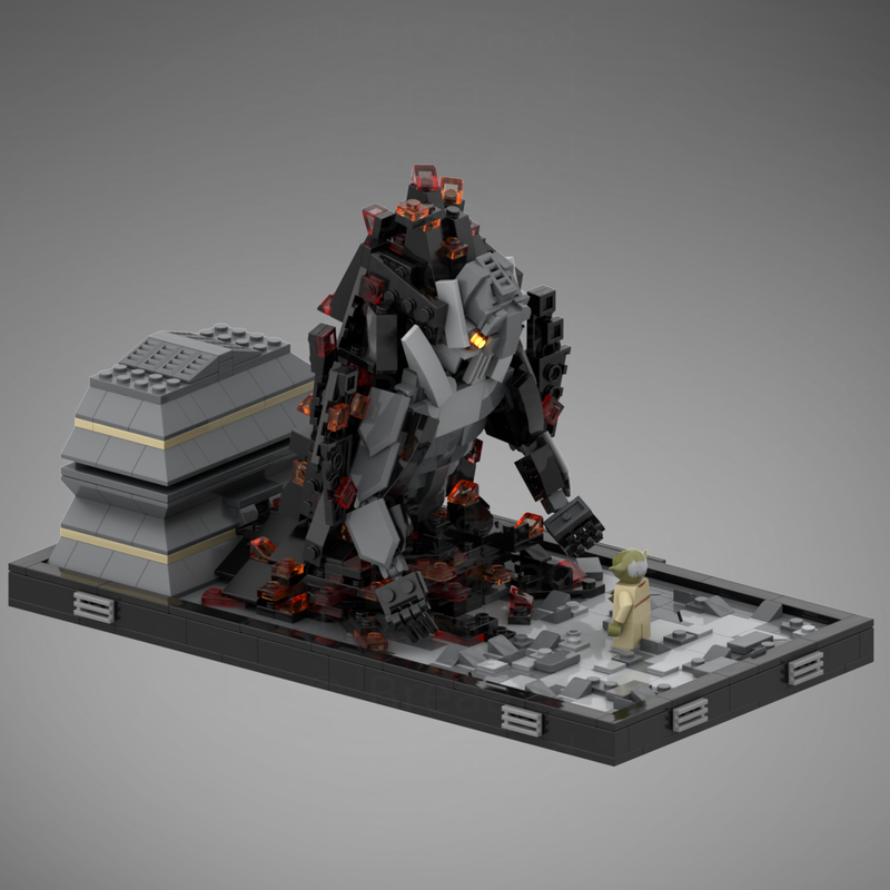 Sacrifice (Diorama Collection - The Clone Wars Season 6) (COMES WITH YODA)