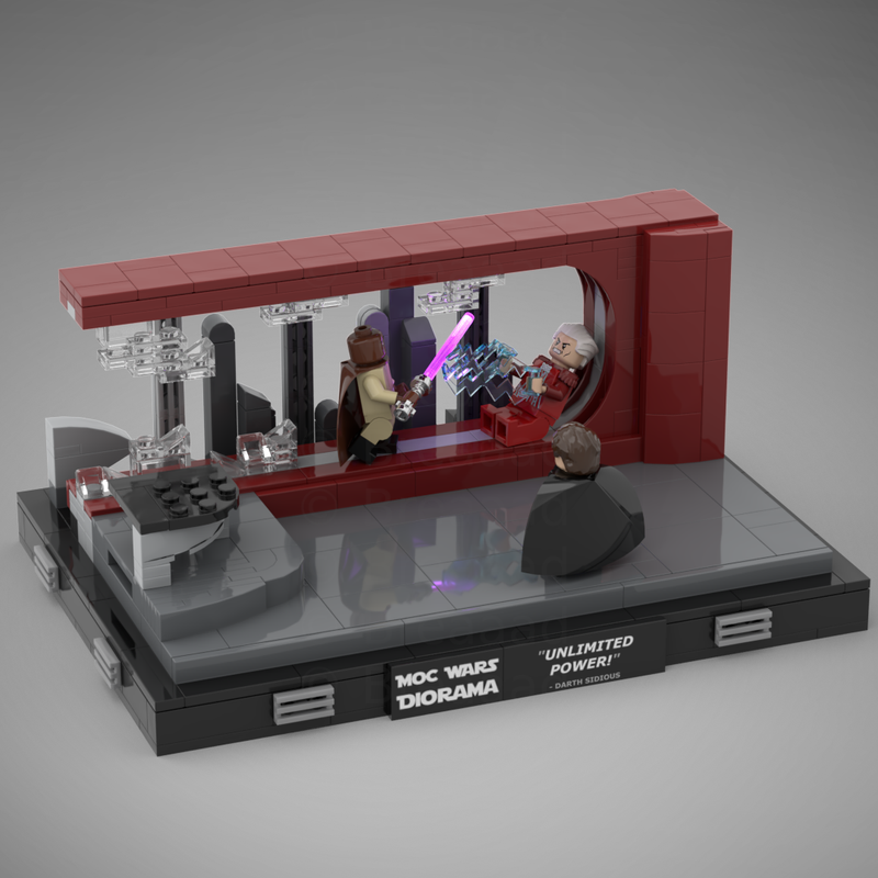 Palpatine's Arrest (Diorama Collection - Episode 3) COMES WITH FIGURES!