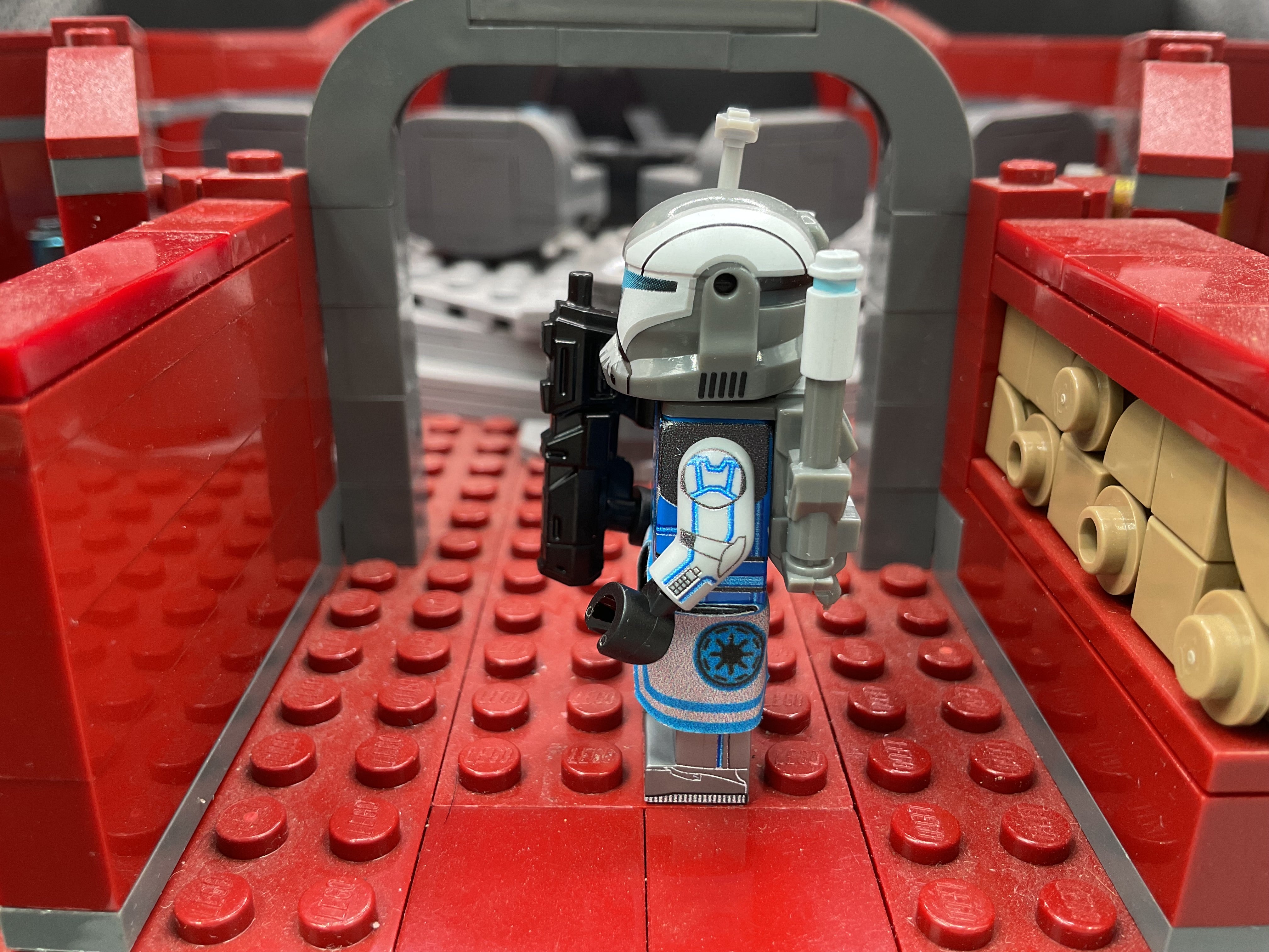Special Edition Blue Tron Commando