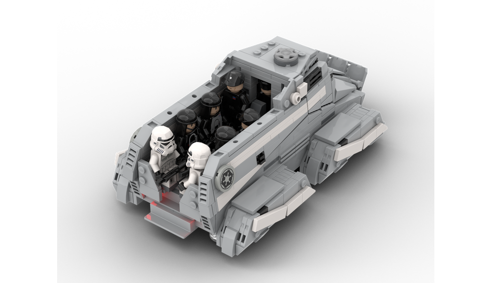 Imperial Riot Tank SKZ-231 Troop Transport (Gorman version) COMES WITH TWO FIGURES!