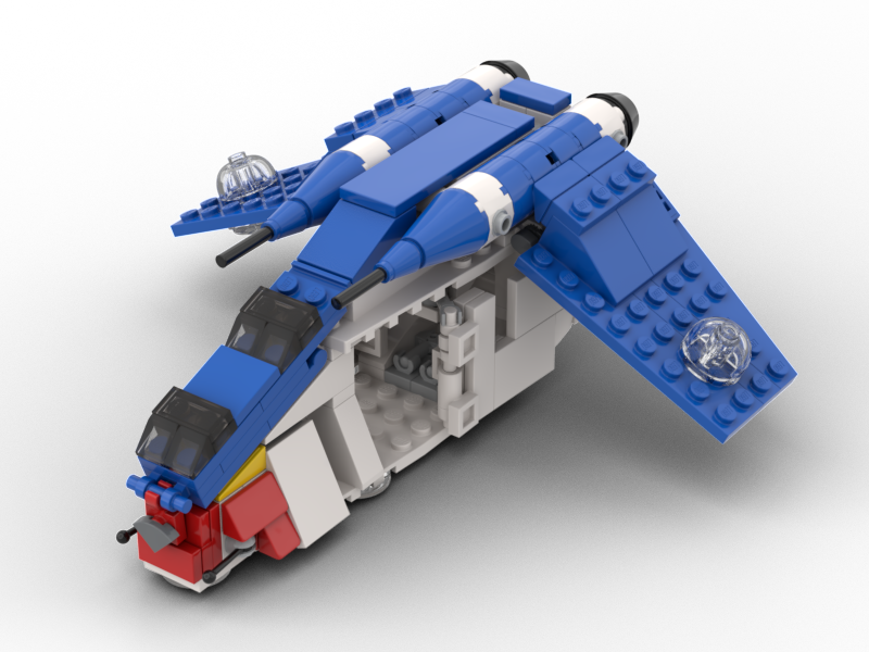 13904: REPUBLIC GUNSHIP (LARGE MUUNILINST 10 BLUE) V4