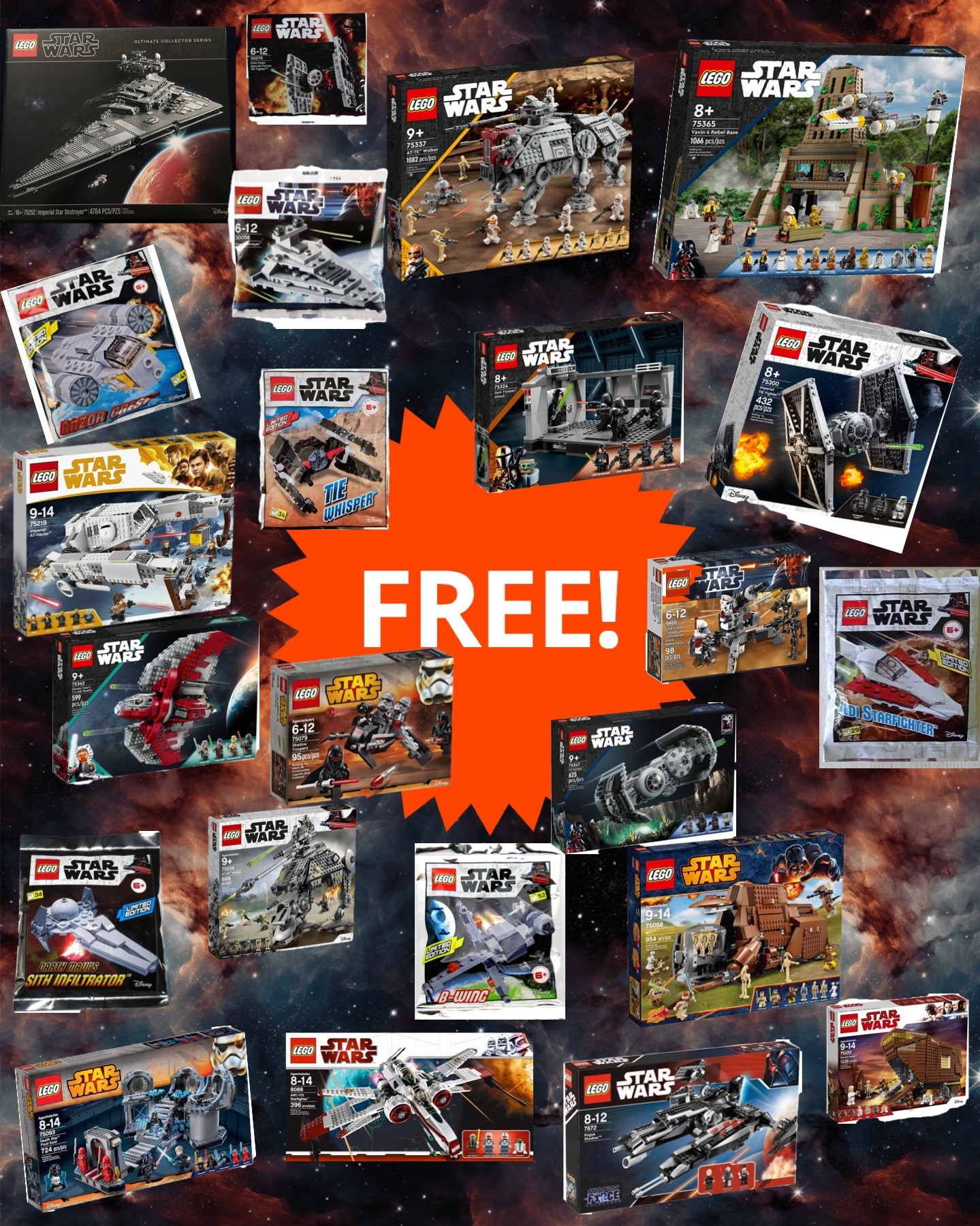 FREE OFFICIAL SEALED SET