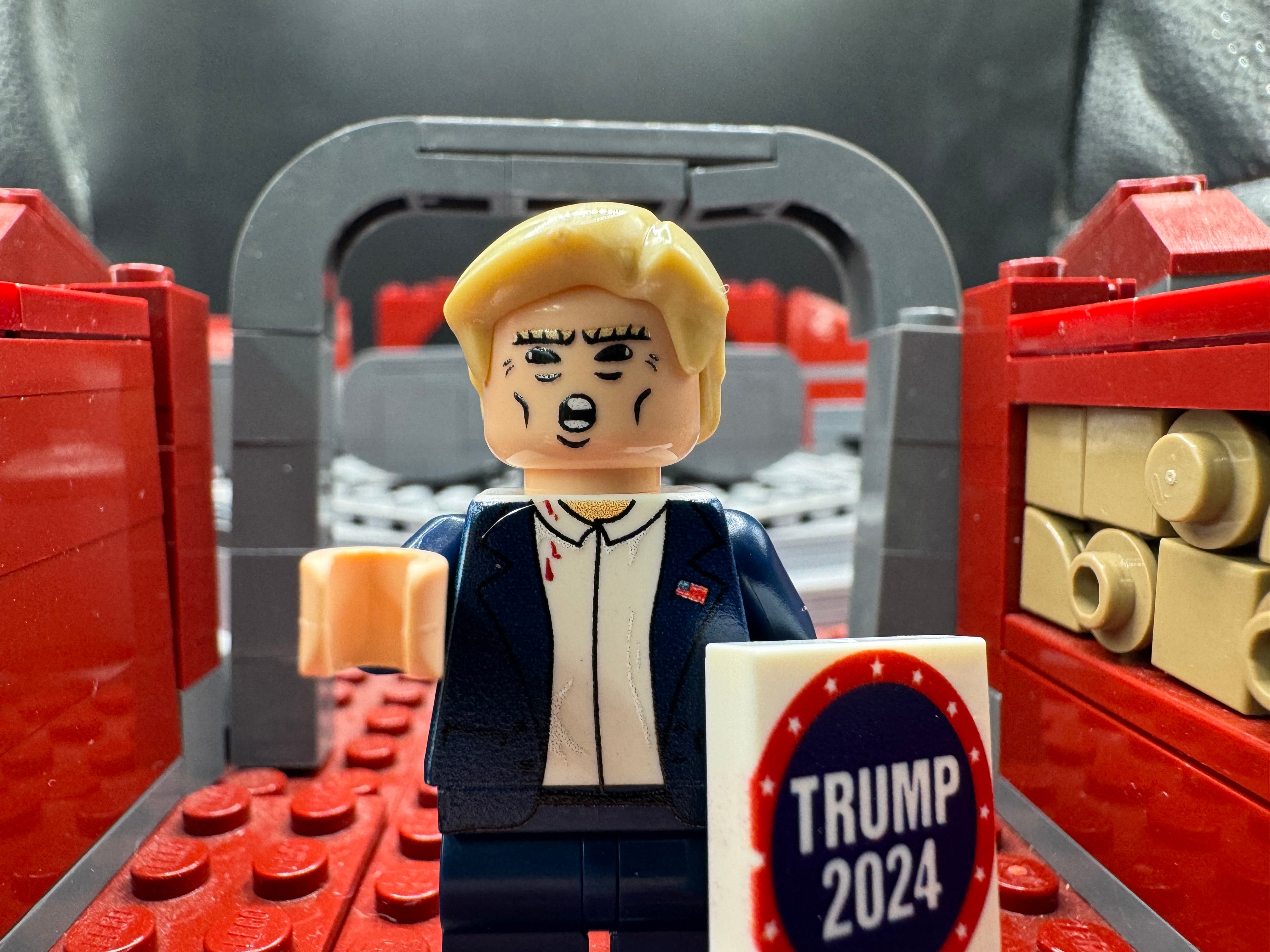 Donald Trump “Survivor” - LIMITED EDITION WITH TILE!