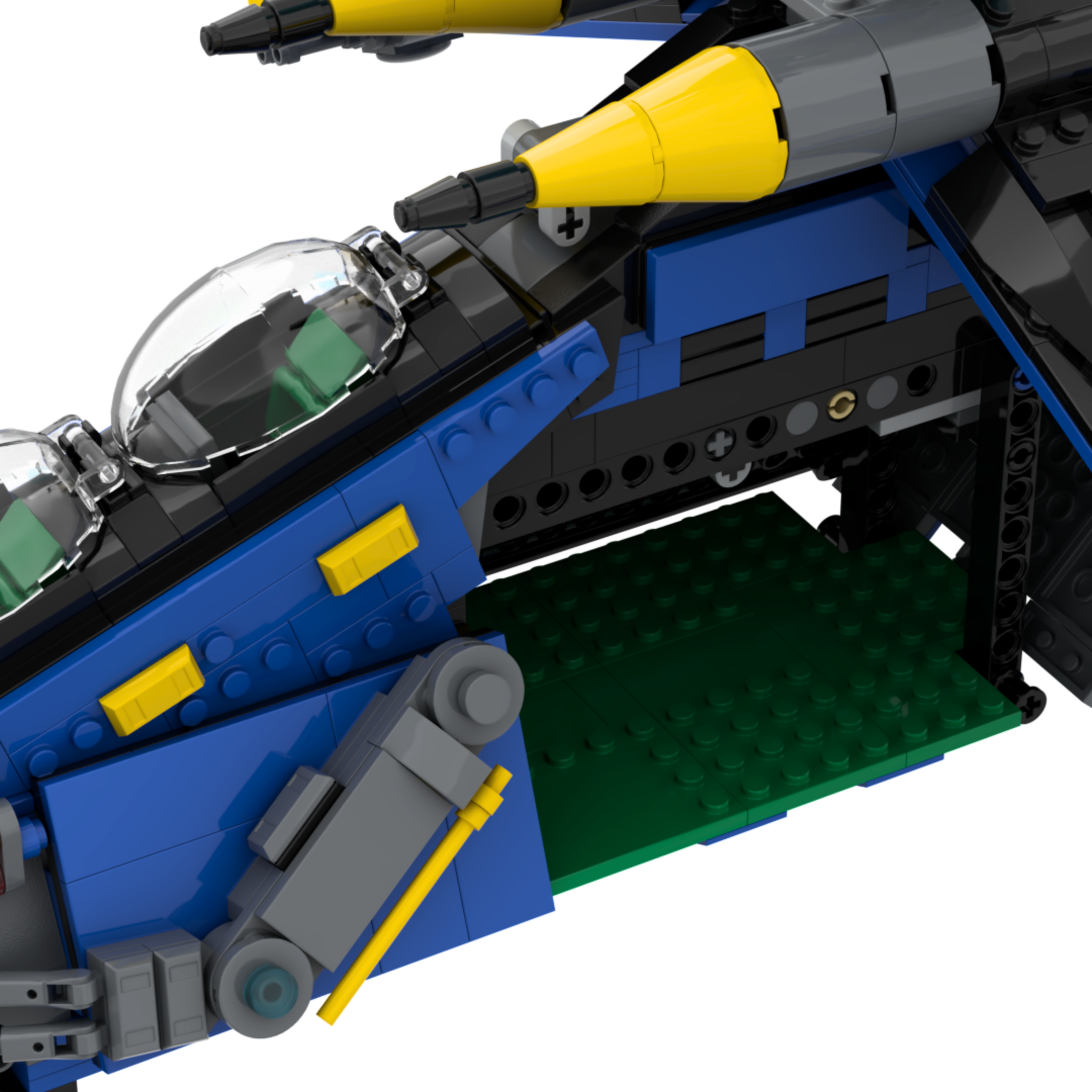 FORTNITE LAAT BATTLE BUS GUNSHIP