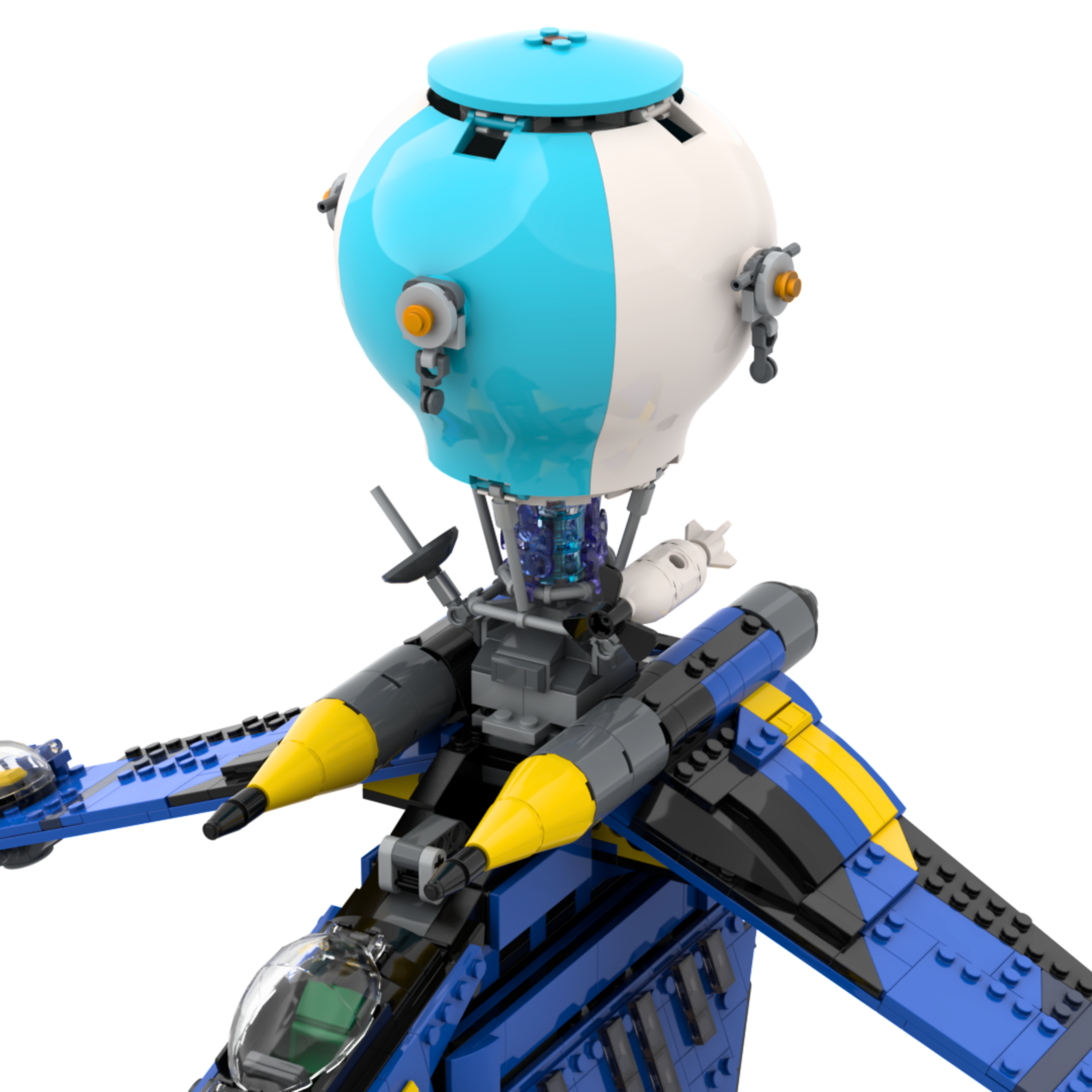 FORTNITE LAAT BATTLE BUS GUNSHIP