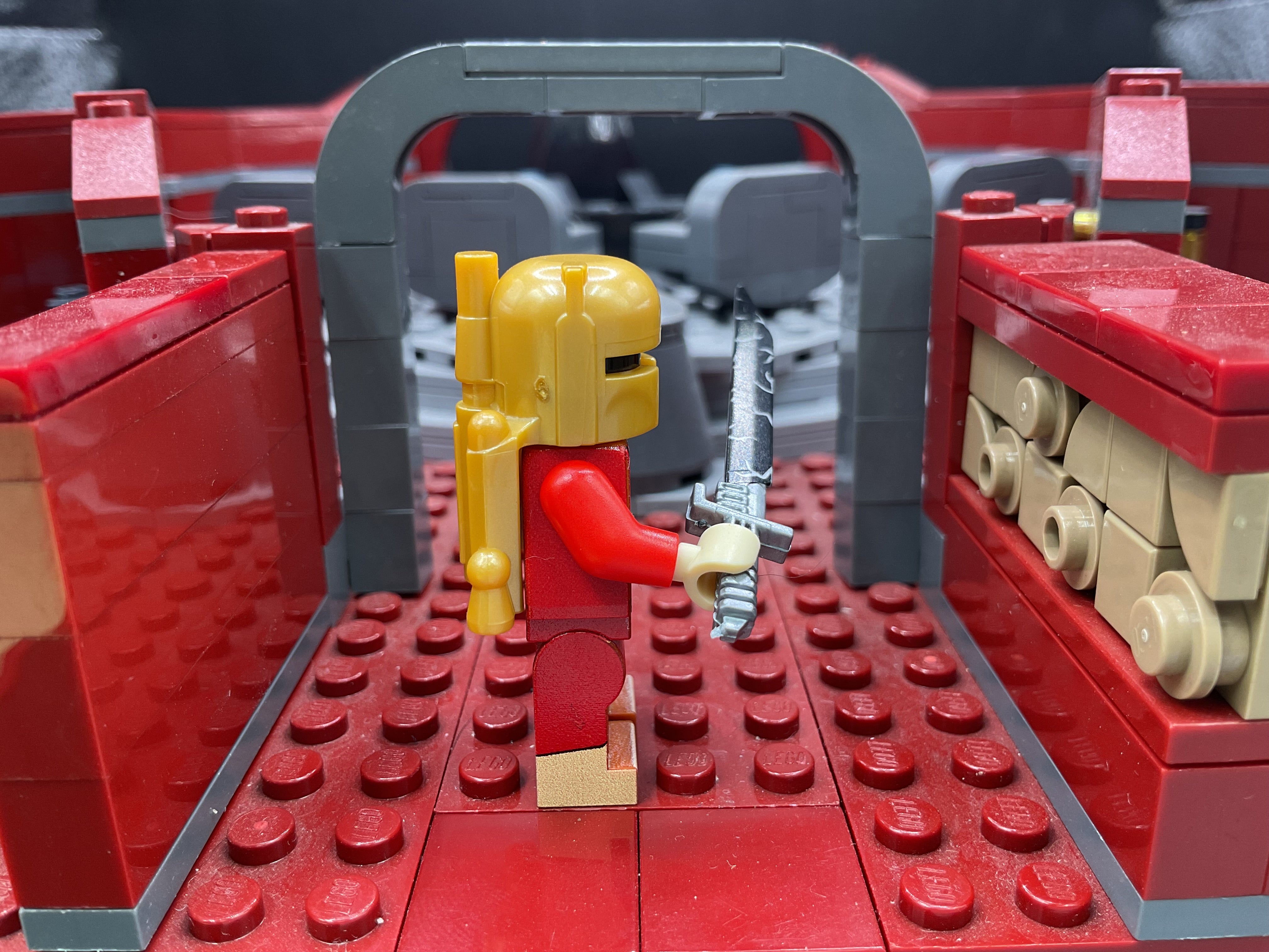 “Legendary Red Fighter” Mandalorian