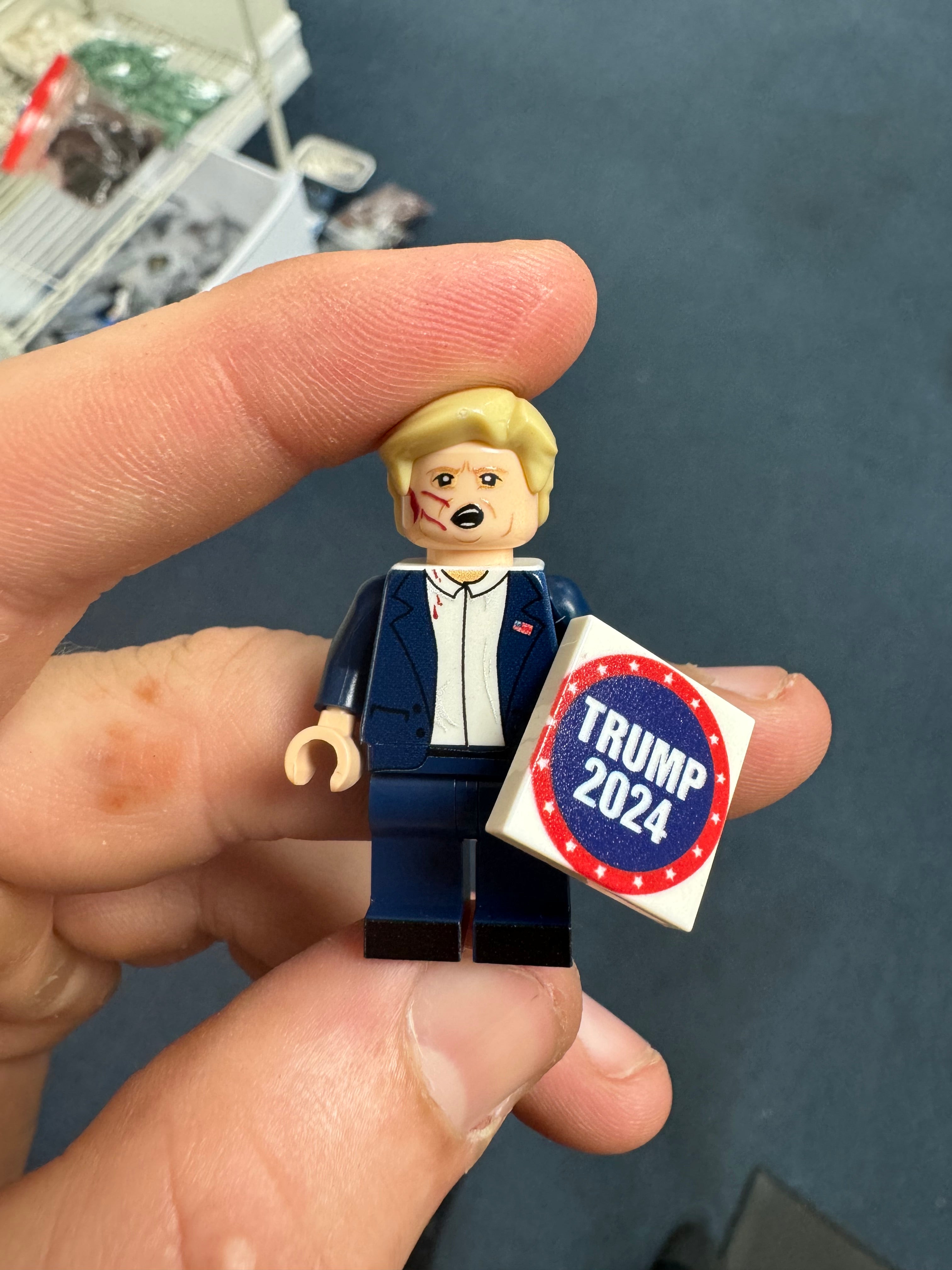 Donald Trump “Survivor” - LIMITED EDITION WITH TILE!