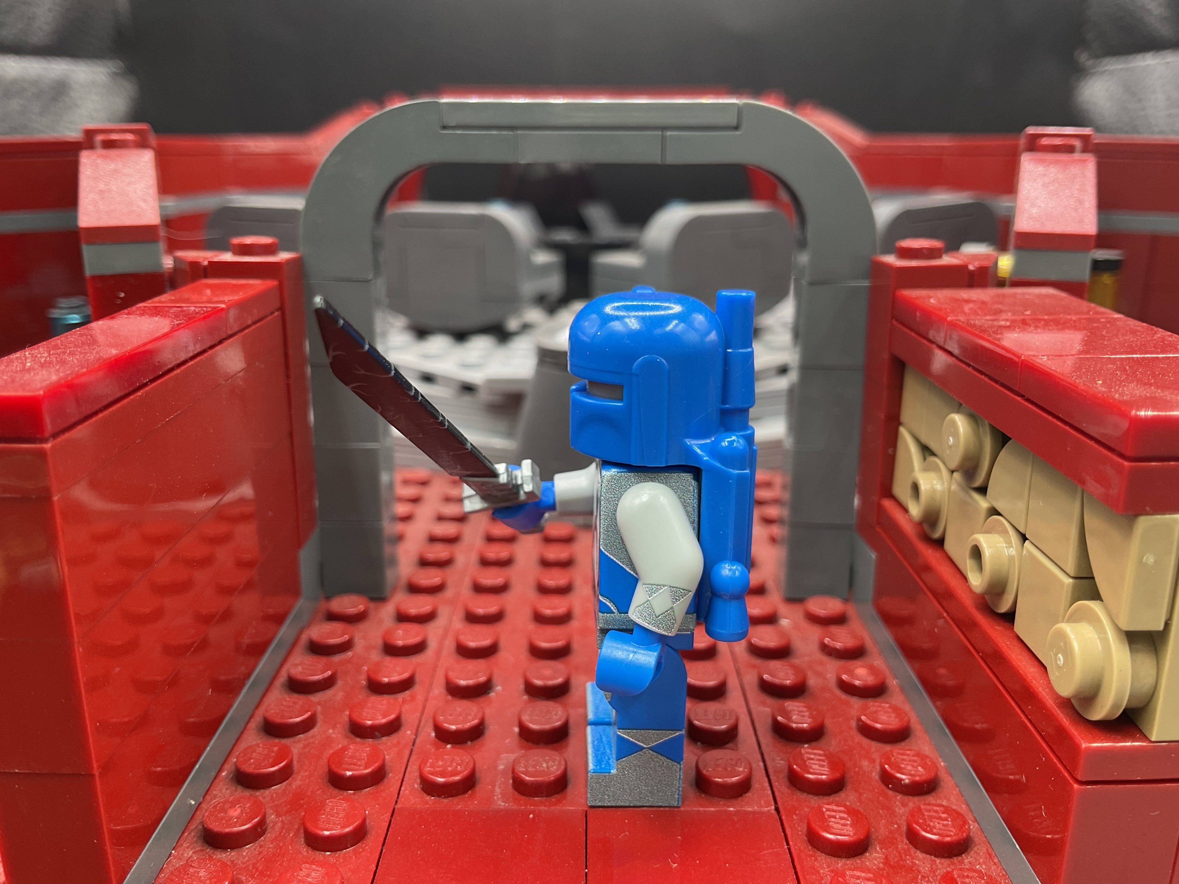 “Blue Ranger” Mandalorian
