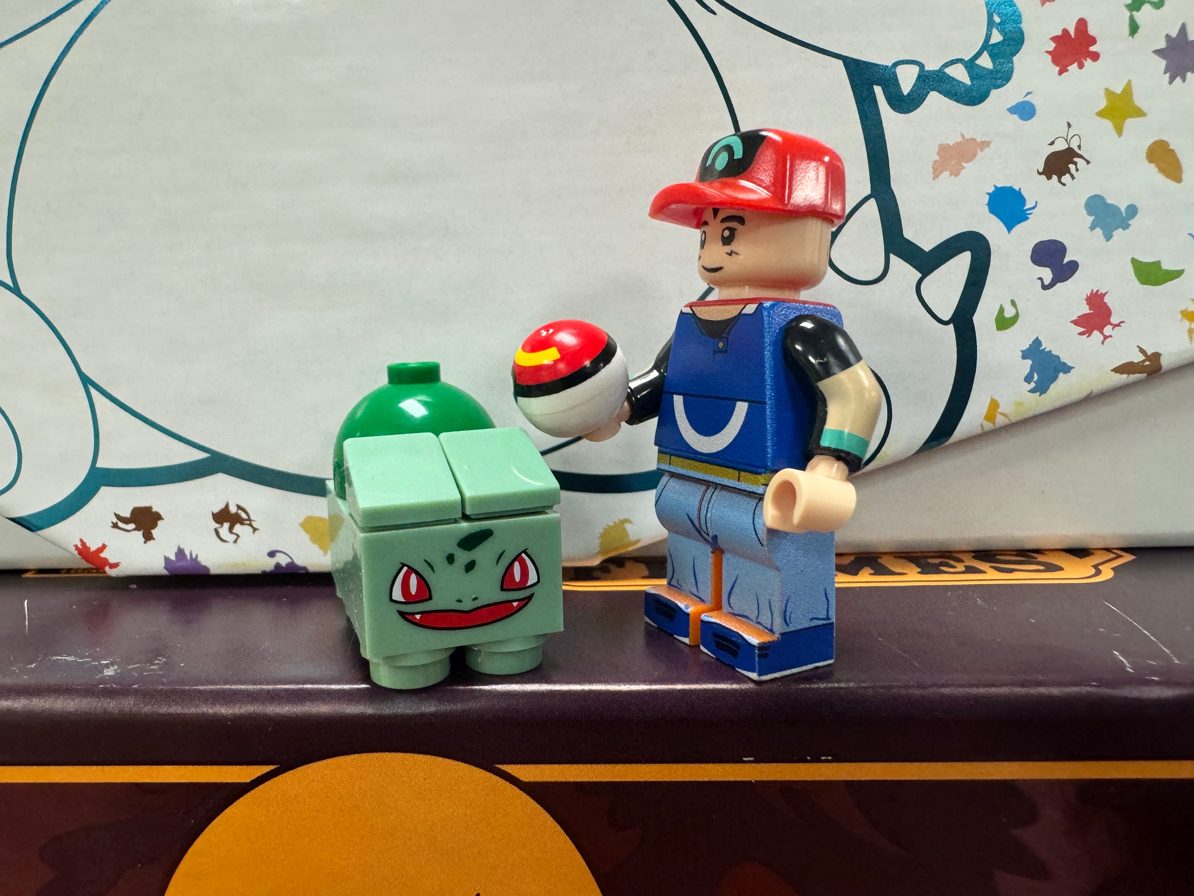 Poke Trainer "Ash" with Bulba!