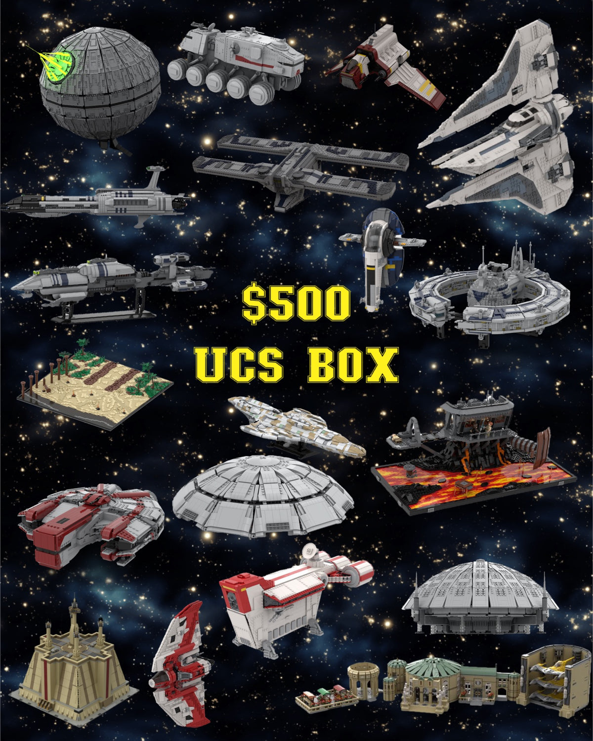 Ucs 500 $500 UCS MYSTERY BOX (12 HOUR SPECIAL) - FINAL RESTOCK OF 2025