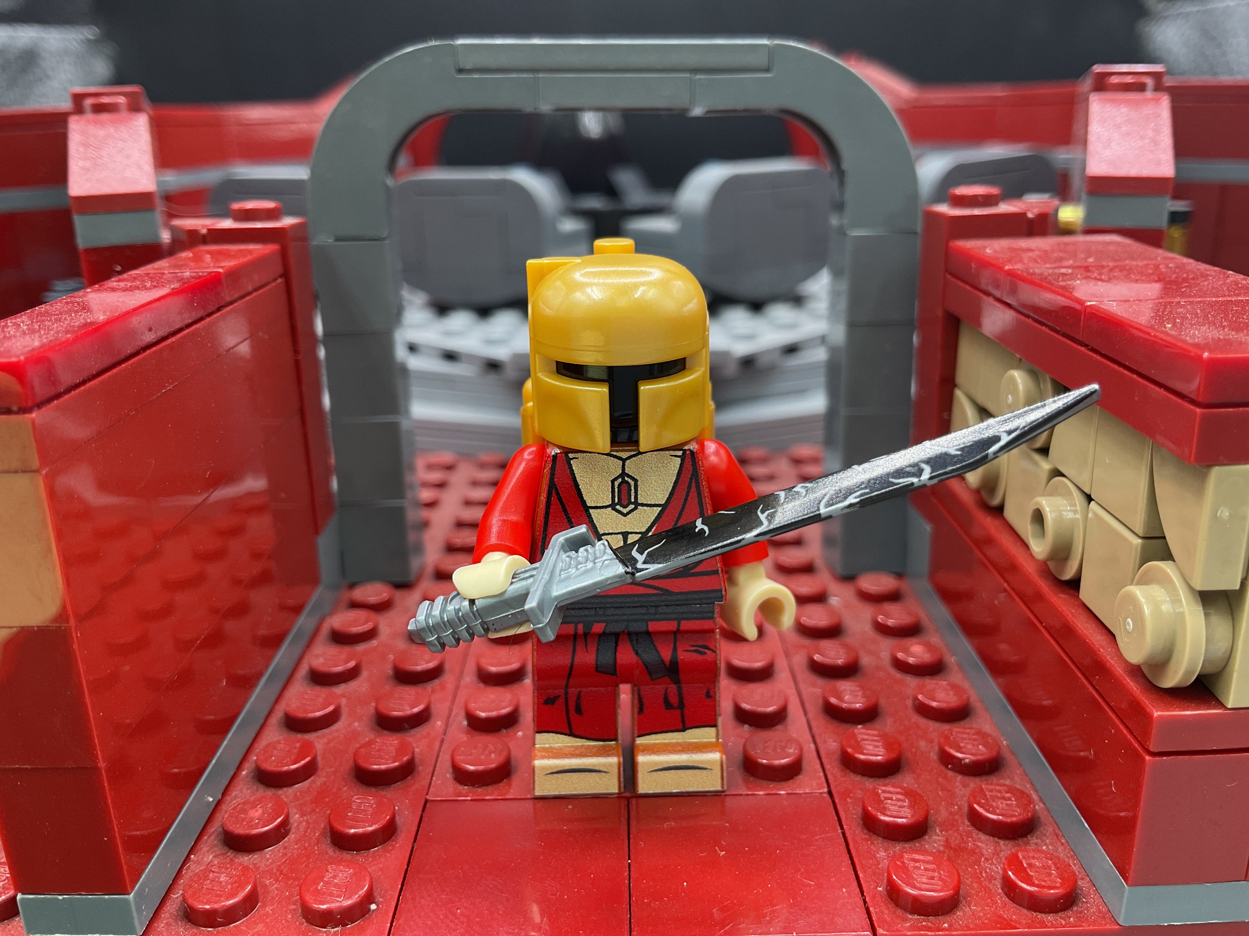 “Legendary Red Fighter” Mandalorian