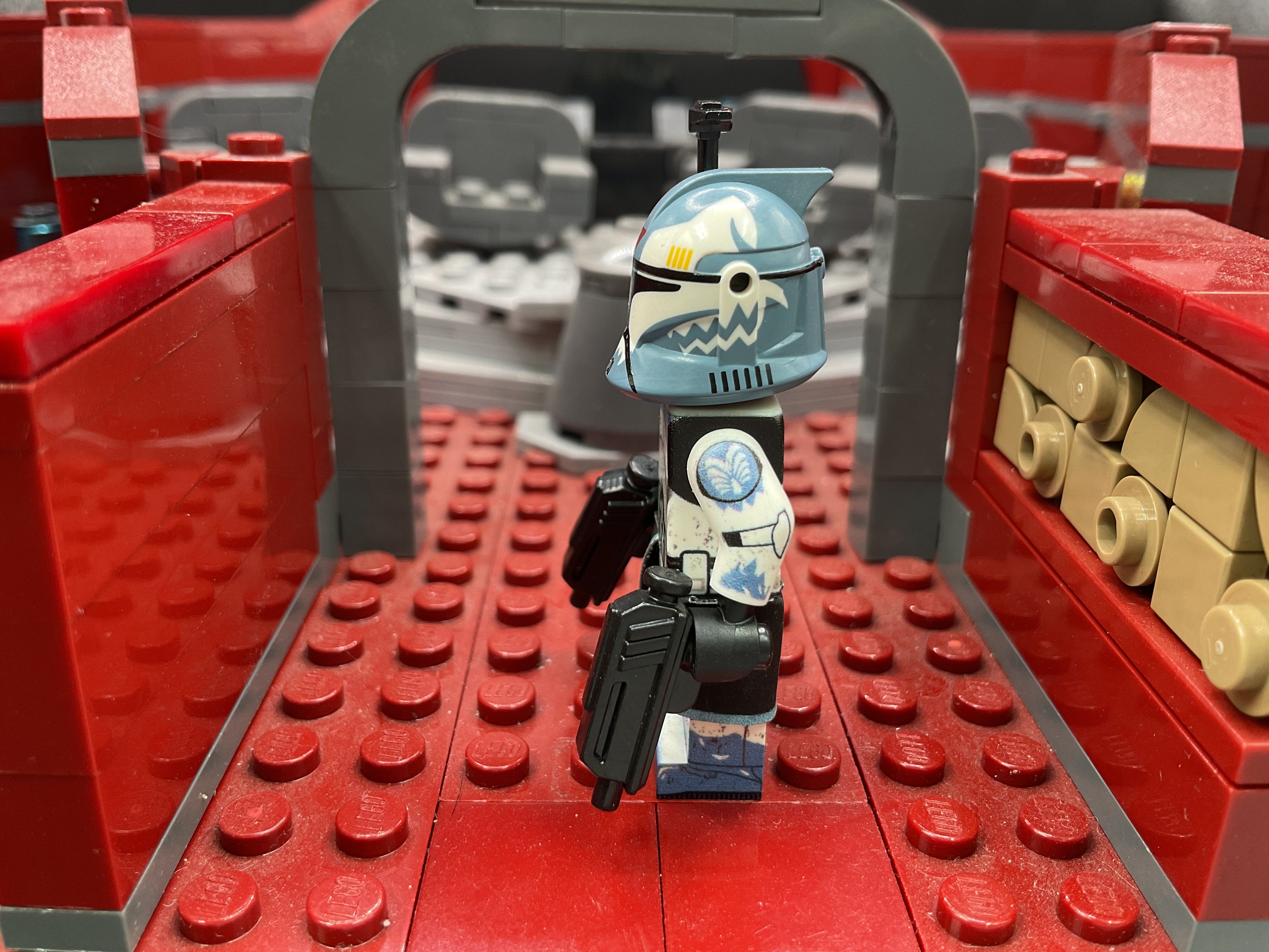 P1 Commander Wolffe Deluxe (Sand Blue)