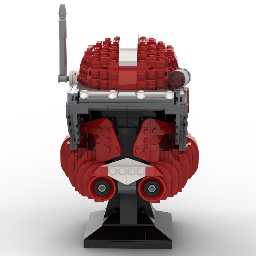 P2 FOX HELMET BUST - HPBRICKS -