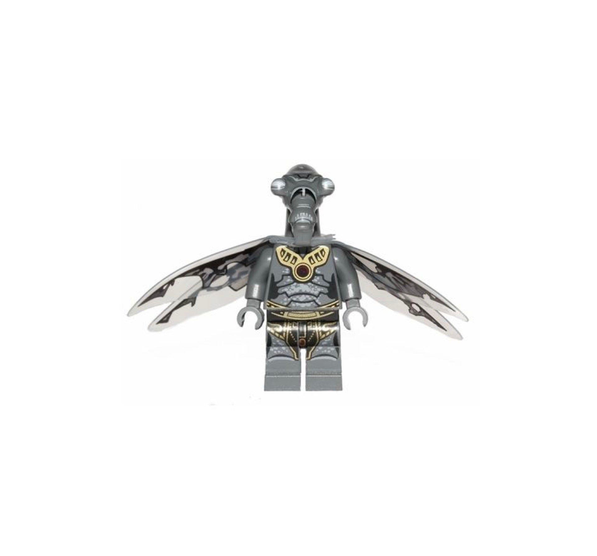 Geonosian Zombie - Dark Bluish Gray, with Wings Item No: sw0382