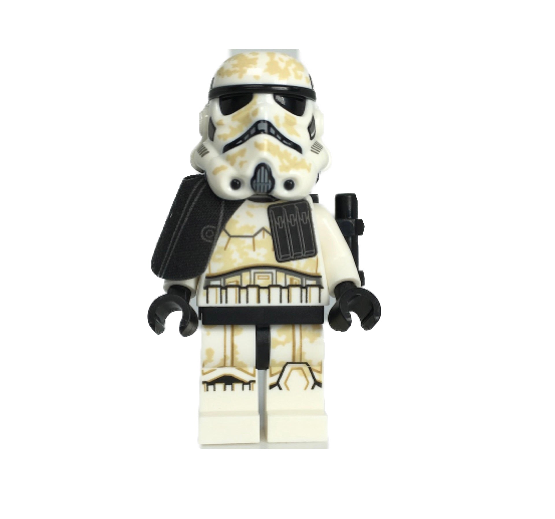 andtrooper (Enlisted) - Dual Molded Helmet, Black Pauldron, Ammo Pouch, Dirt Stains, Survival Backpack, Frown Item No: sw1131