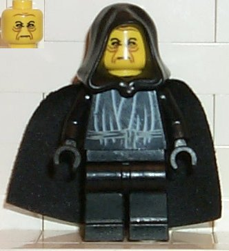 Emperor Palpatine - Yellow Head, Black Hands Item No: sw0066