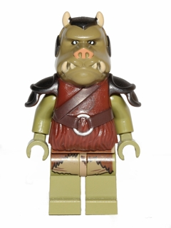Gamorrean Guard - Olive Green, Dark Tan Hips Item No: sw0405