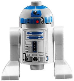 Astromech Droid, R2-D2, Light Bluish Gray Head Item No: sw0217