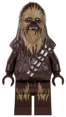 Chewbacca - Medium Nougat Fur Item No: sw0532