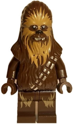 Chewbacca - Medium Nougat Face Fur, Dark Tan Leg Fur Item No: sw1253
