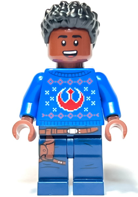Finn - Holiday Sweater, Dark Blue Legs with Holster Item No: sw1318