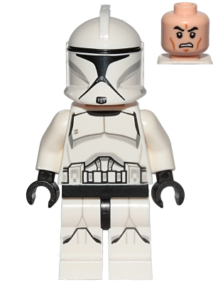 Clone Trooper (Phase 1) - Printed Legs, Scowl Item No: sw0910