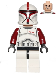 Clone Trooper Captain (Phase 1) - Scowl
Item No: sw0492