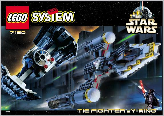 7150 Tie Fighter and Y-Wing