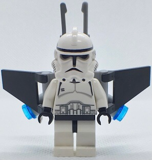 Clone Jet Trooper, Sky Corps (Phase 2) - Black Head Item No: sw0127