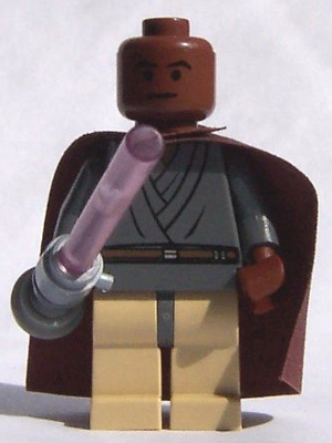 Mace Windu - Trans-Light Purple Light-Up Lightsaber Item No: sw0133