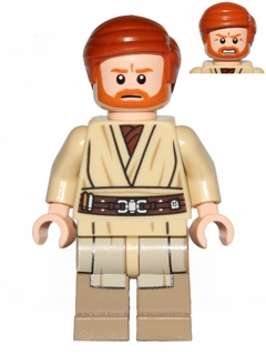 Obi-Wan Kenobi (Dark Tan Printed Legs) Item No: sw0535